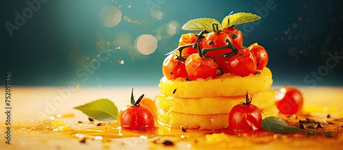 Delicious Polenta and Tomat...