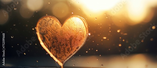 Sunlit Heart Shape Drawing ...
