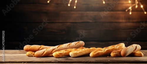 A Variety of Bread Sticks A...