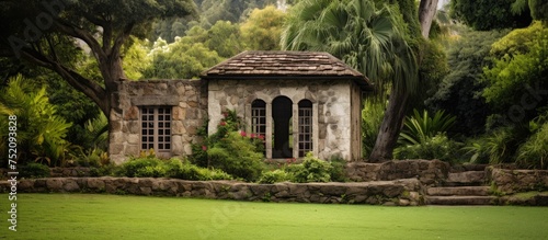 Enchanting Stone Smokehouse...