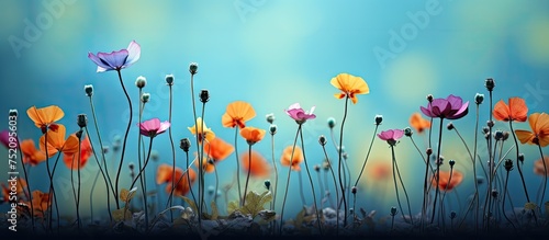 Vibrant Flower Field Baskin...