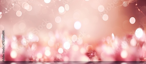 Vibrant Pink Abstract Backg...