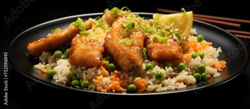 Crispy Battered Salmon Fing...