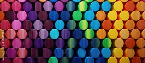 Vibrant Color Pencils Formi...