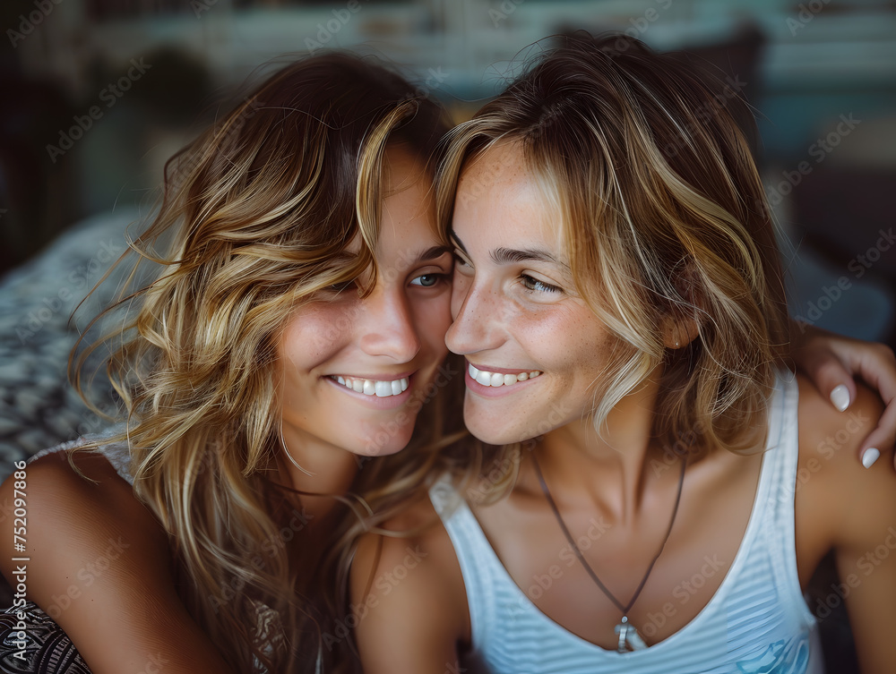Mother-Daughter Bliss: Cherished Moments of Togetherness Mother-Daughter Bliss: Cherished Moments of Togetherness