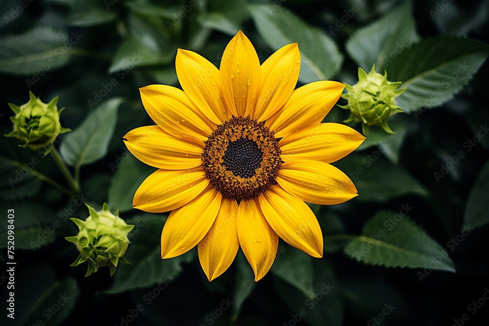 Closeup shot of beautiful sunflowers. Closeup shot of beautiful sunflowers.