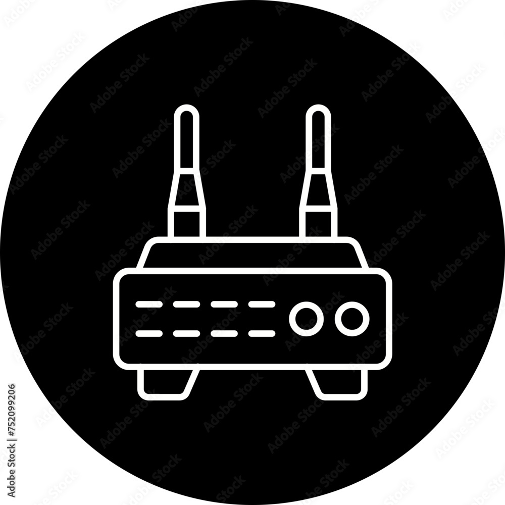 Obraz premium Router Icon