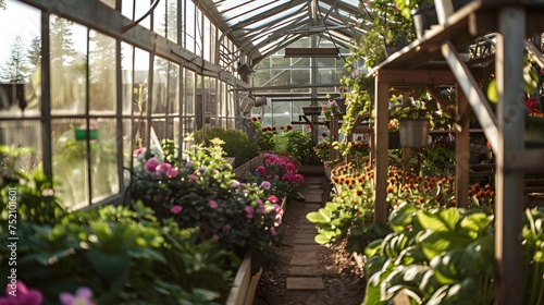 Openwork greenhouse for flowers