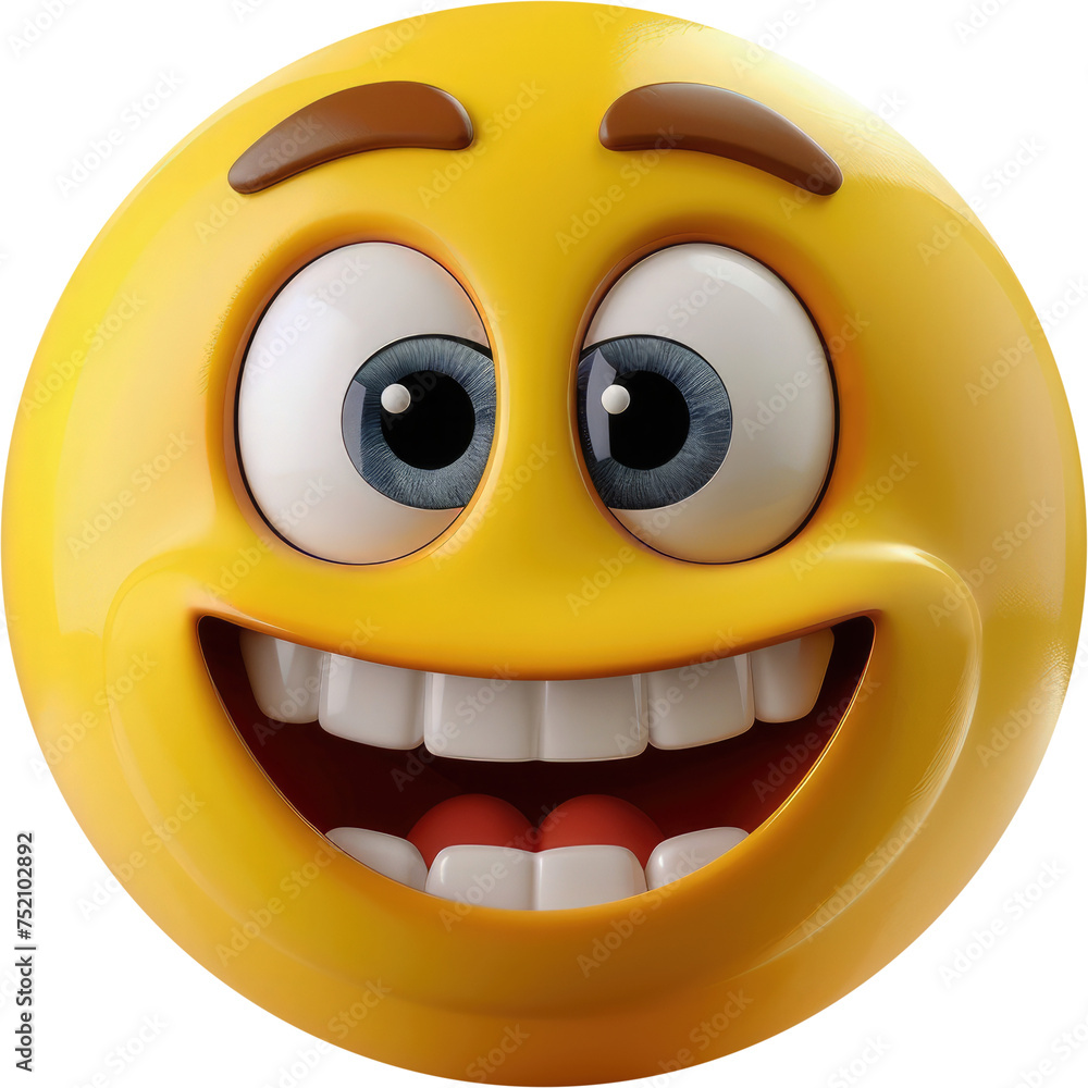 Happy emoji transparent background PNG clipart Happy emoji transparent background PNG clipart