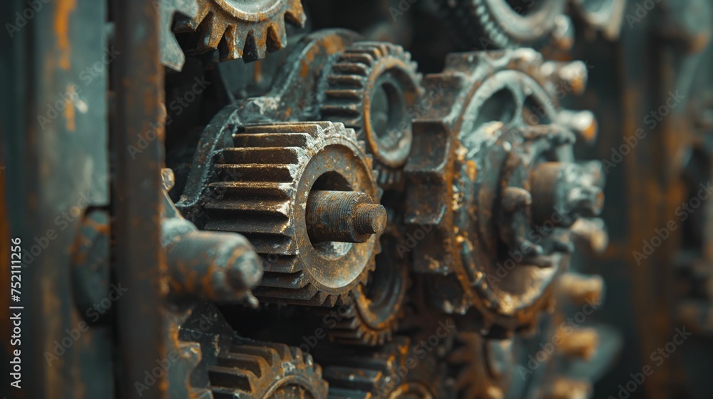 Details of old mechanical gears. Details of old mechanical gears.