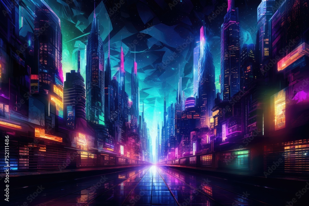 Exploring the Psychedelic Cityscape