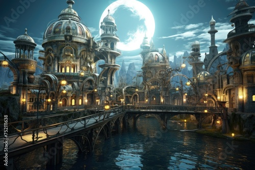 Steampunk Fantasy City Chronicles © Ilsol