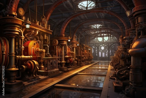 Subterranean Steampunk Factory Explorations