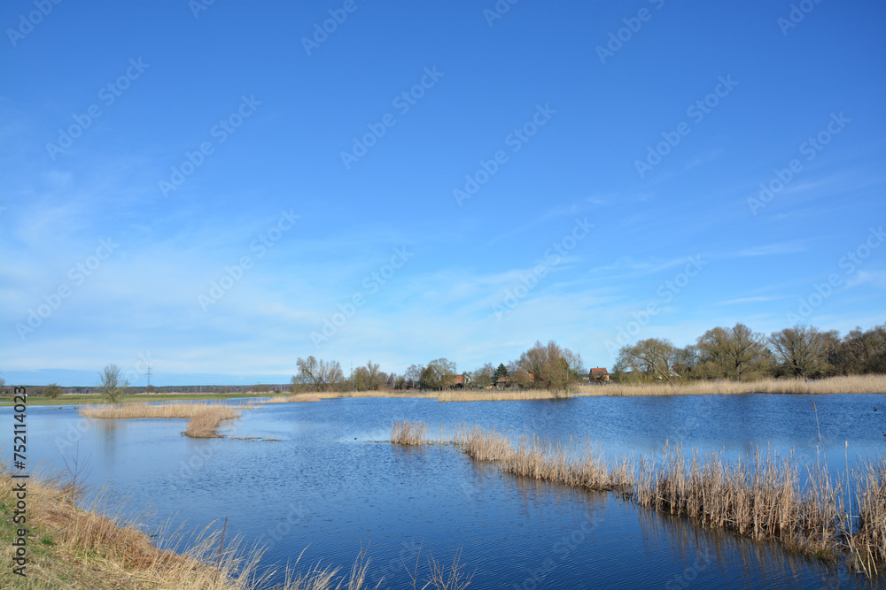 Seenlandschaft bei Pritzerbe im Havelland Seenlandschaft bei Pritzerbe im Havelland