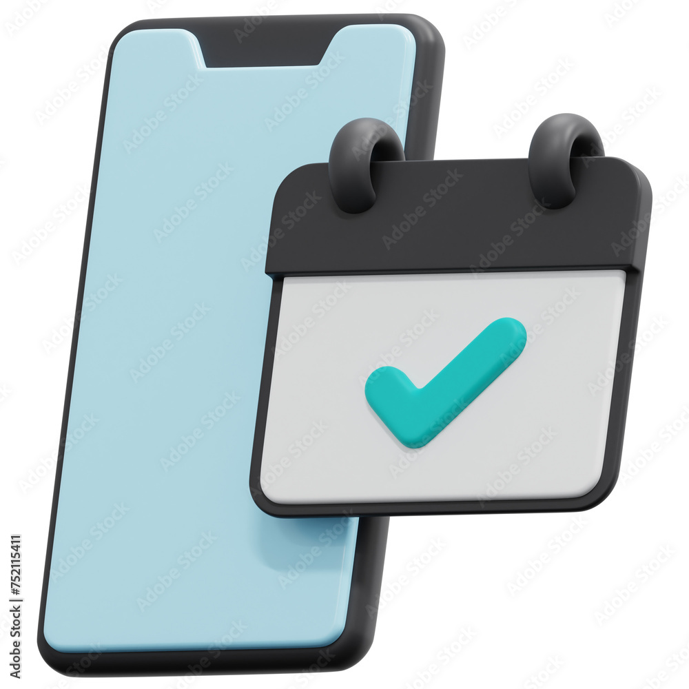 appointment 3d render icon illustration appointment 3d render icon illustration