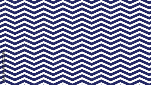 Blue zig zag seamless pattern background wallpaper vector image for backdrop or fashion design
