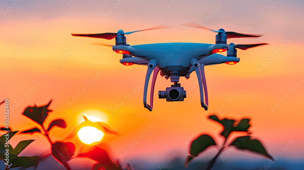 A small white and blue bird soars gracefully across the sky during a vibrant sunset, showcasing its majestic flight against the colorful backdrop A small white and blue bird soars gracefully across the sky during a vibrant sunset, showcasing its majestic flight against the colorful backdrop
