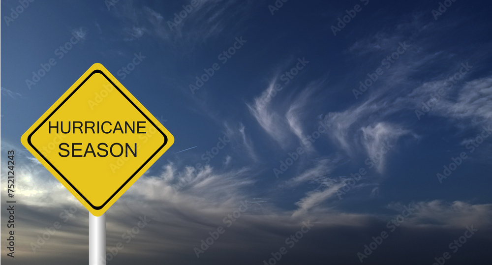 Naklejka premium visual of a stormy cloud background with a hurricane