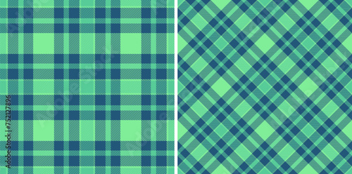 Tartan fabric textile of seamless vector pattern with a texture plaid background check.