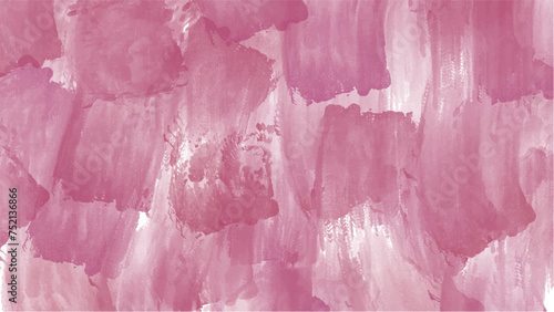 Abstract pink watercolor background.Hand painted watercolor. vector