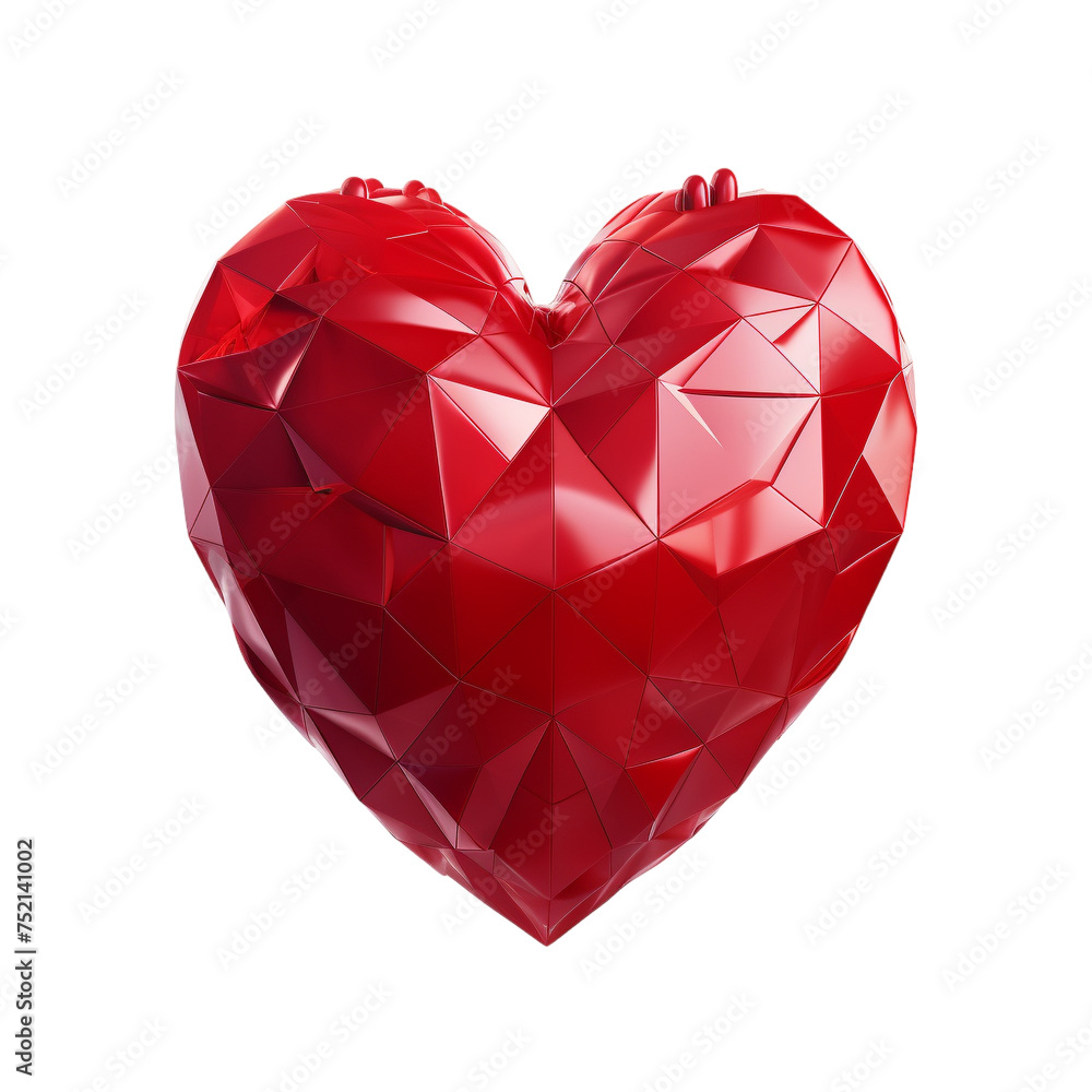 red heart isolated red heart isolated