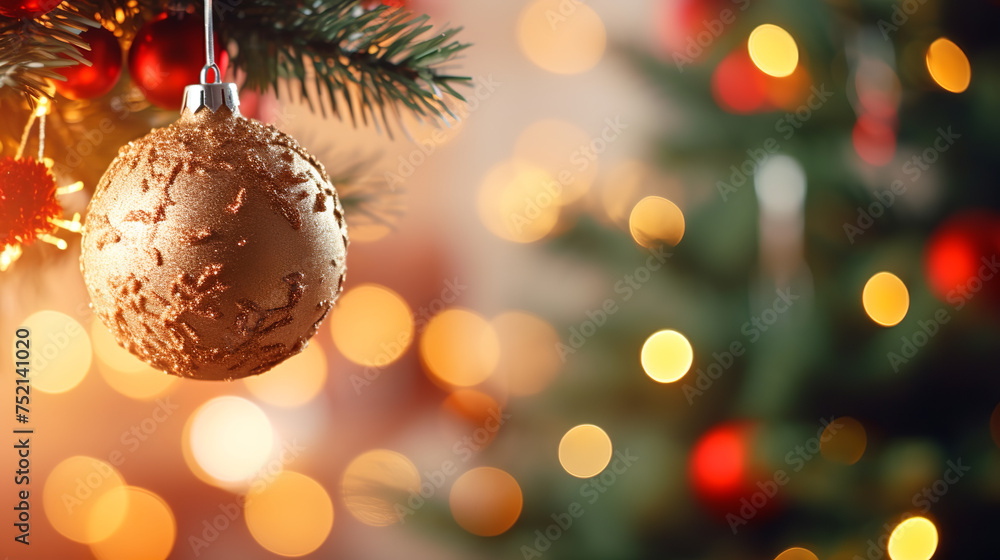 christmas tree with blurred background, bokeh christmas tree with blurred background, bokeh