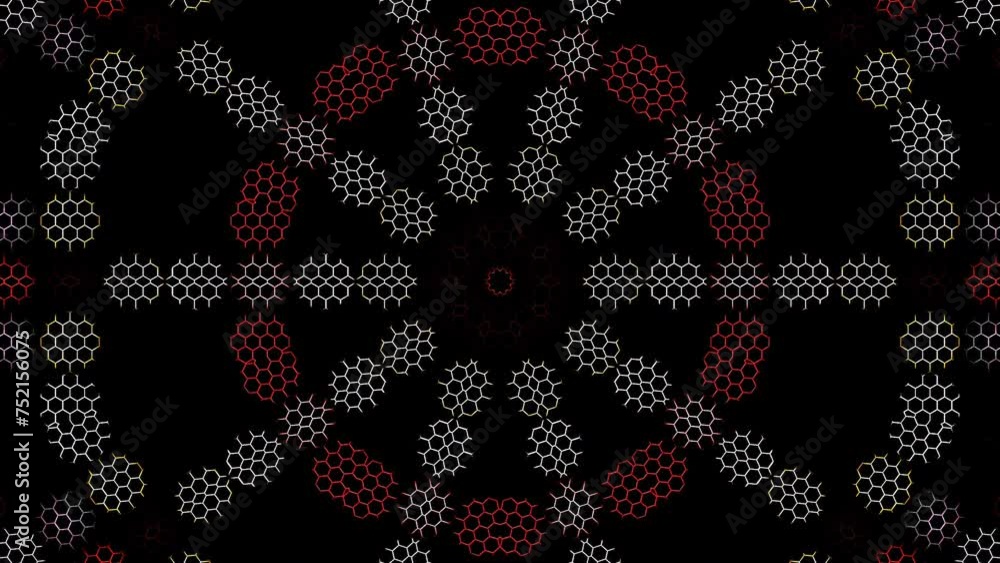 abstract light shining round shape in center, Abstract Kaleidoscope pattern with full colors. Magic mandala. 4k abstract light shining round shape in center, Abstract Kaleidoscope pattern with full colors. Magic mandala. 4k