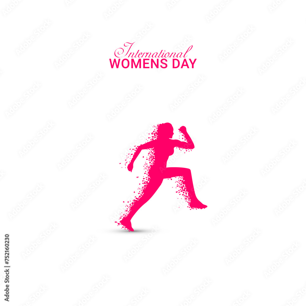 Happy women's Day, Women's freedom, 8 march, creative women's day. Happy women's Day, Women's freedom, 8 march, creative women's day.