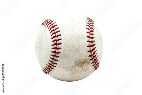 The Baseball Ball Isolated On Transparent Background