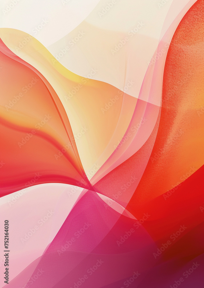 Abstract Gradient Shapes with Fluid Lines and Vibrant Colors Abstract Gradient Shapes with Fluid Lines and Vibrant Colors