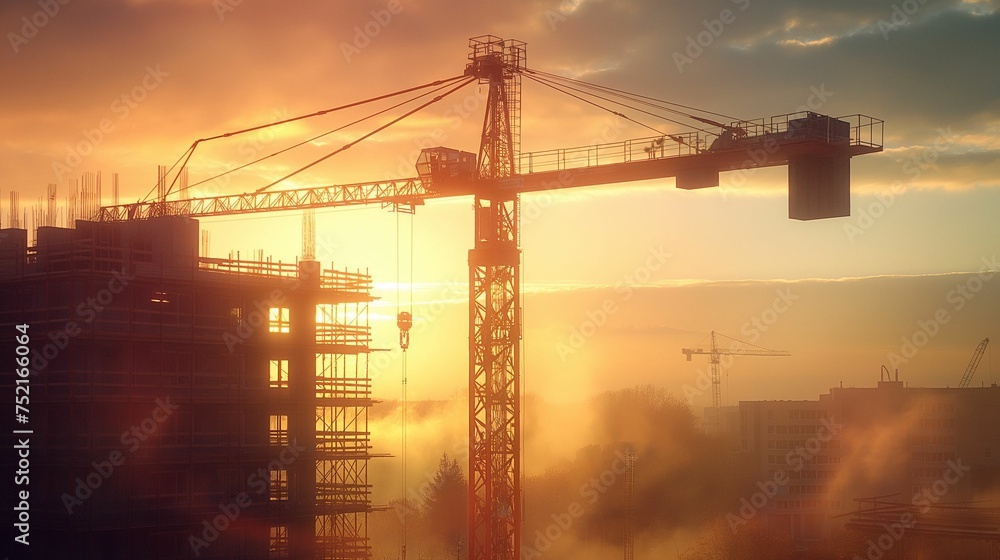 Image of construction crane.