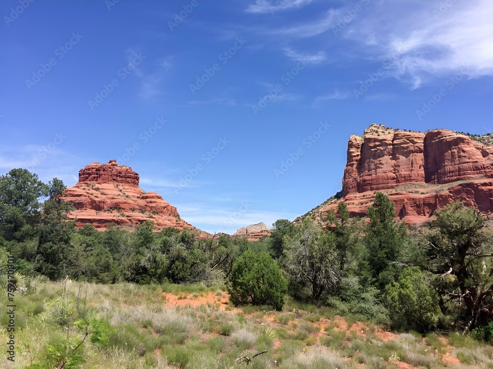 Beautiful red rock formations of Arizona, USA