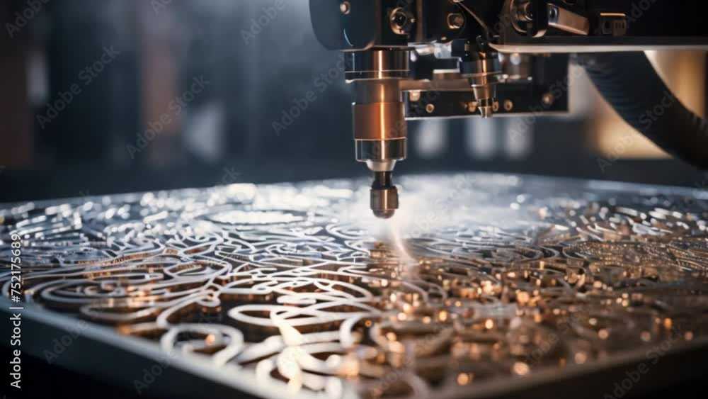 Stunning Laser Cutting Metal Beam Fabrication image