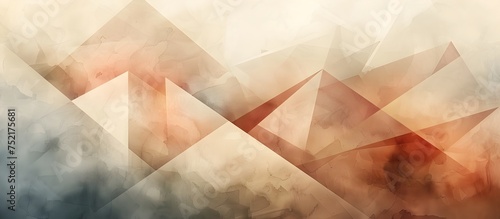Abstract Watercolor Triangle Pattern, To provide a unique, modern and expressive design element for graphic design, marketing, branding, and
