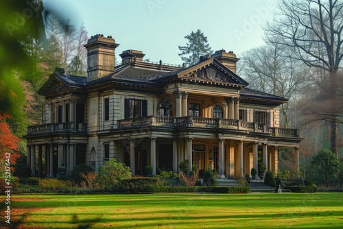 Classic Georgian Architecture in a Picturesque Setting