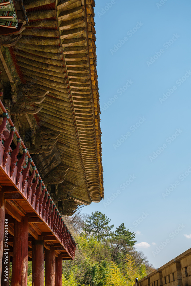Yeongnamnu traditional pavilion in Miryang, Korea