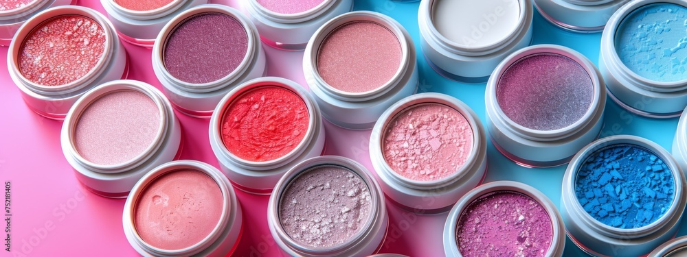 Vibrant Spectrum Exploring Cosmetic Hues and Tones.. Vibrant Spectrum Exploring Cosmetic Hues and Tones..