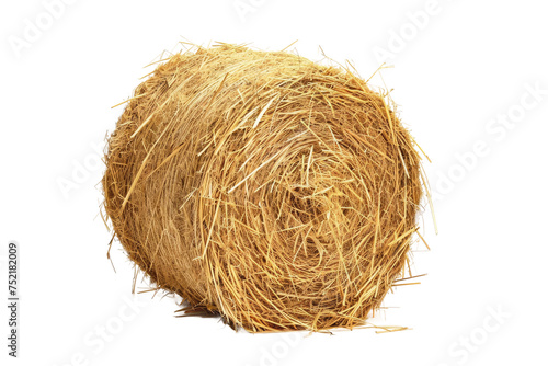 Hay Bale Isolated On Transparent Background