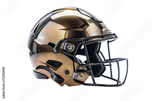 Football Helmets isolated on transparent background