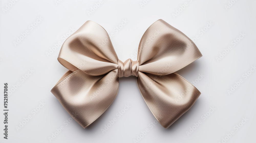 bow on white background bow on white background