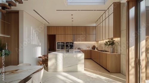 Cosy Contemporary Kitchen: Beautiful House Interior Design