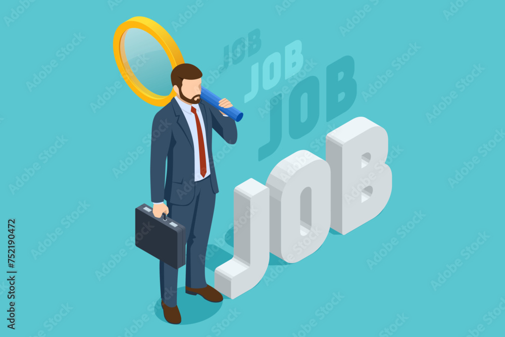 Isometric job search, CV, hiring and recruitment. Job interview, recruitment agency Personal Data Information App, Identity Private. Digital Data Secure Banner. Isometric job search, CV, hiring and recruitment. Job interview, recruitment agency Personal Data Information App, Identity Private. Digital Data Secure Banner.