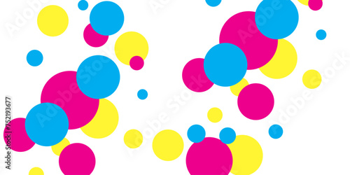 Color Rain Top Illustration. Festival Shine Card. Flying Invitation. Color Confetti Transparent Pattern. Polka Transparent Invitation background.