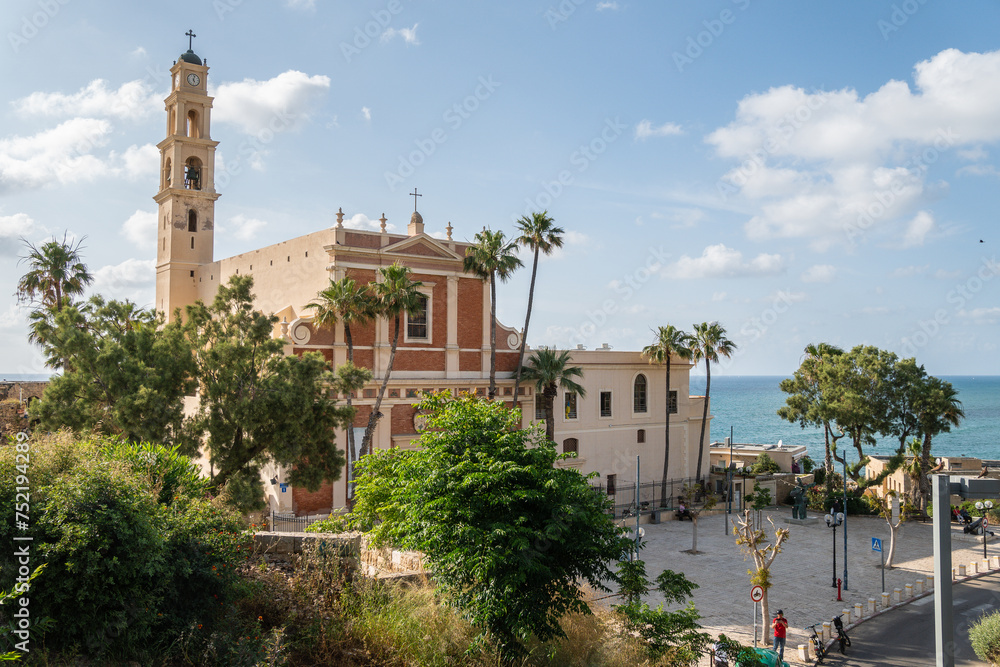 Fototapeta premium Tel Aviv Old city, business center, high-rise buildings, Israel