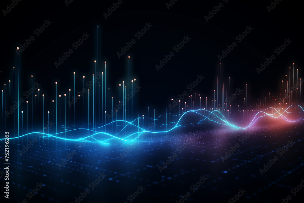 Abstract technology digital line electronic network data innovation concept background. Abstract technology digital line electronic network data innovation concept background.