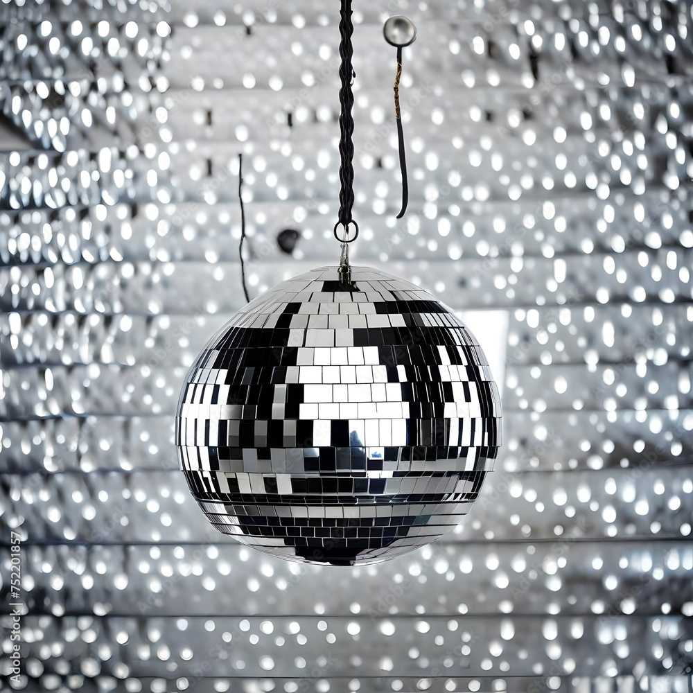 Fototapeta premium shiny disco ball