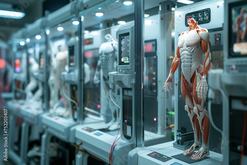 Advanced Anatomical Models in Modern Science Laboratory