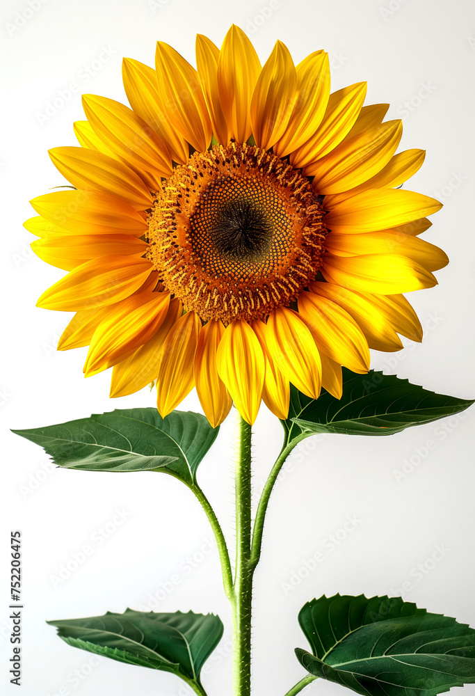Sunflower on an isolated background. Symbol of the Sun. Yellow flowers, agriculture. Seeds and oil. Sunflower on an isolated background. Symbol of the Sun. Yellow flowers, agriculture. Seeds and oil.