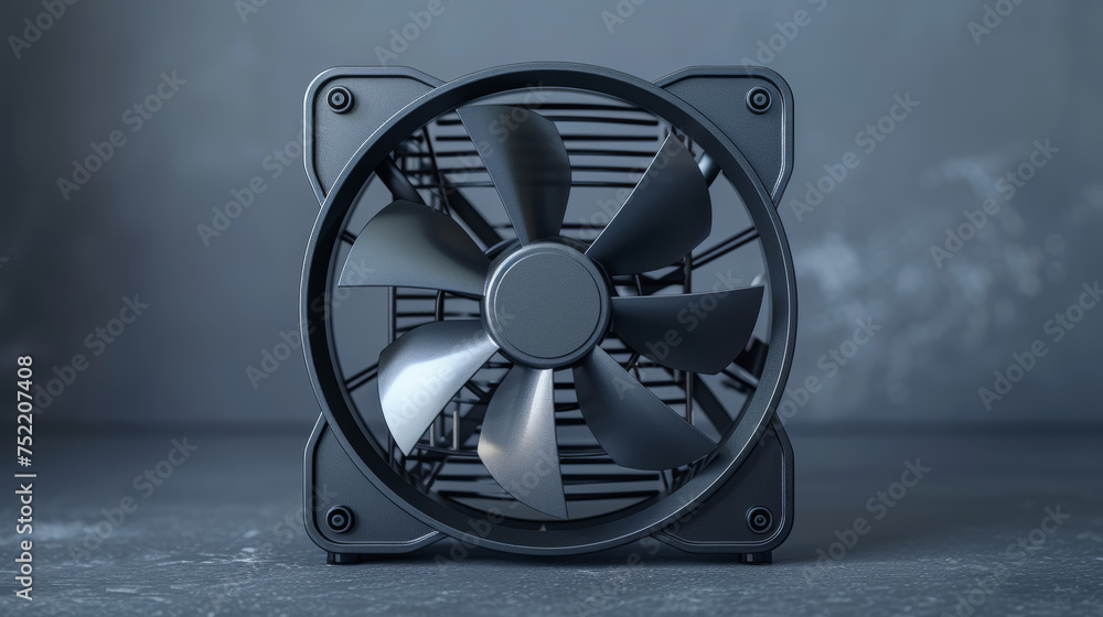 Obraz premium fan for pc on white background