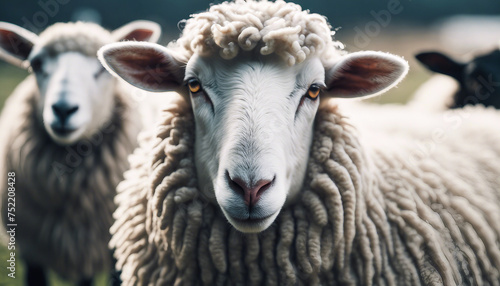 Farmyard Friends: A Collection of Sheep Portraits photo